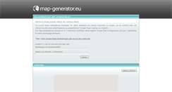 Desktop Screenshot of map-generator.eu