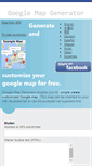Mobile Screenshot of map-generator.org