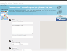 Tablet Screenshot of map-generator.org